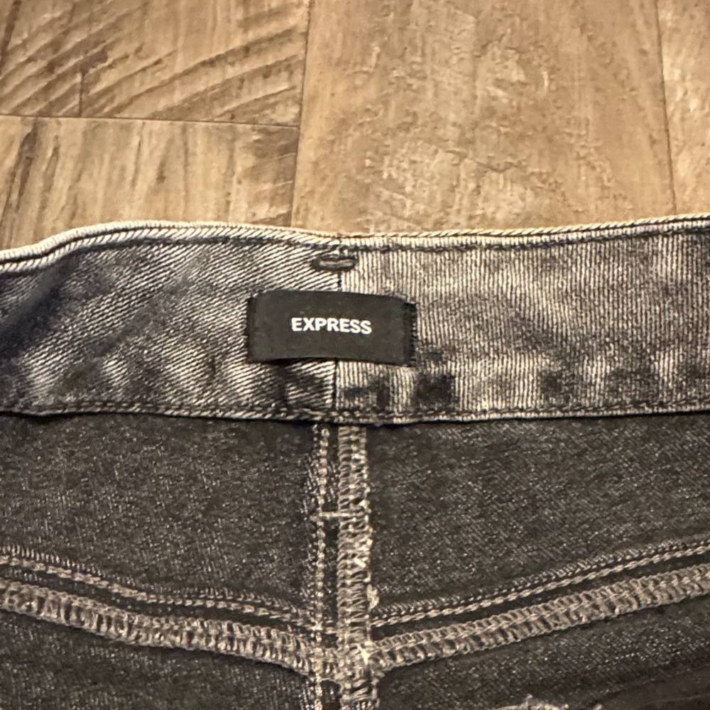 Express ‘Straight Ankle Highrise Flexx Hyper Stre… - image 2